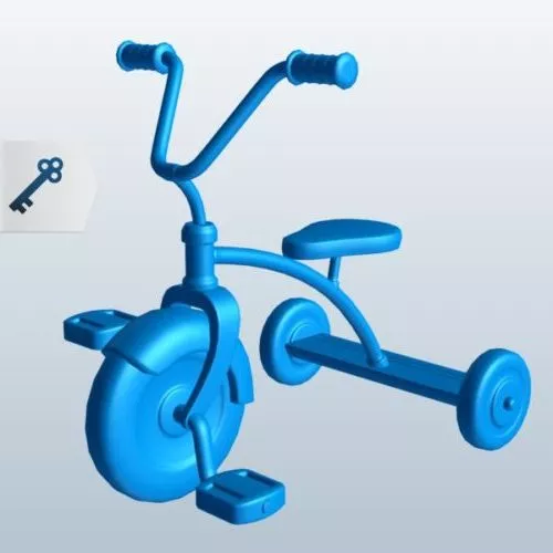 Futuristic Spacecraft Plastic Toy 3d model