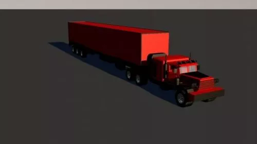 Modular Box Truck Vehicle 3d model