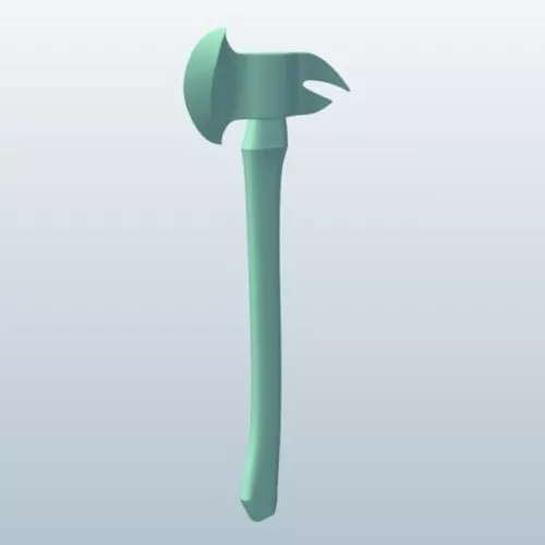 Double Sided Axe Ancient Weapon 3d model