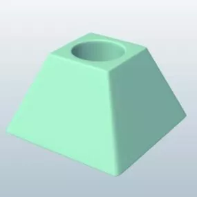 Truncated Pyramid 3d model