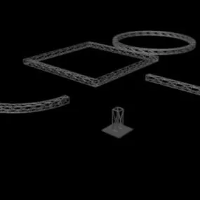 Structure Truss Package 3d model