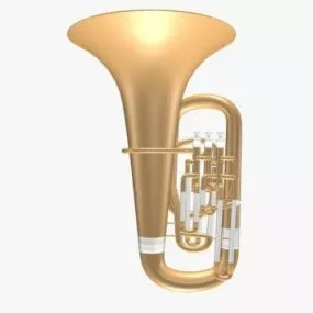 Tuba Instrument 3d model
