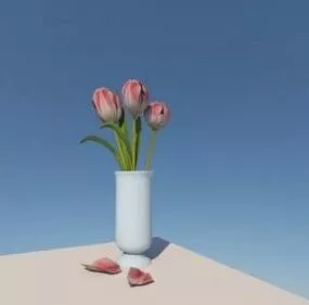 Tulip Vase 3d model