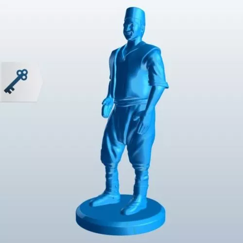 Mini Robot  Free 3d model