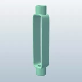 Wire Turnbuckle 3d model