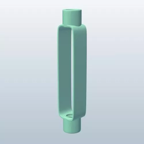 Wire Turnbuckle 3d model Wire Turnbuckle 3d model
