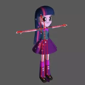 Twilight Doll 3d model
