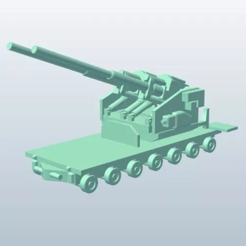 German Anti Aircraft Artillery 3d model German Anti Aircraft Artillery 3d model
