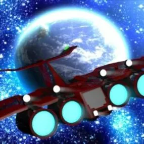 Uptr Spaceship 3d model