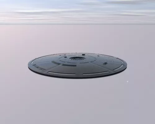 Modern Fighter Plane Concept 3d model