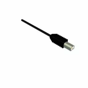 Usb Type B Male Plug 3d model