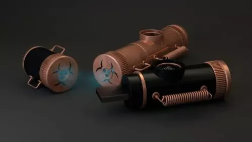 Star Cannon Concept 3d model