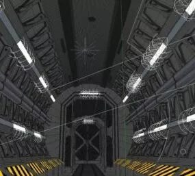 Covenant Corridor Space 3d model