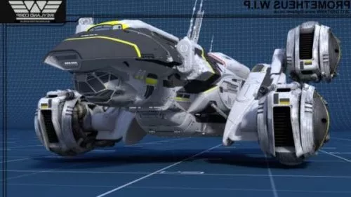 Unicorn Scifi Spaceship 3d model