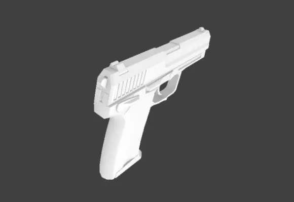 Candy Shotgun, Gaming Weapon 3d model
