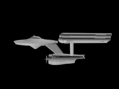 Scifi Cargo Spaceship 3d model