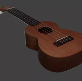 Ukulele 3d model
