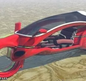 Ultra Motorcycle Design 3d model