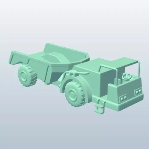 Backhoe Loader Toy 3d model
