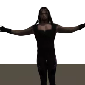 Undertaker Character 3d model