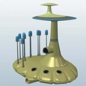 Underwater City 3d model