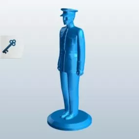 United States Marine 3d model