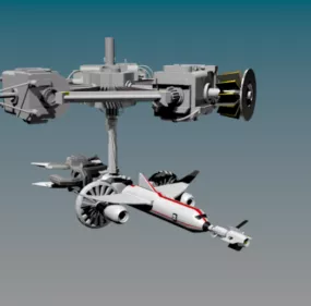 Universe Spacecraft 3d model