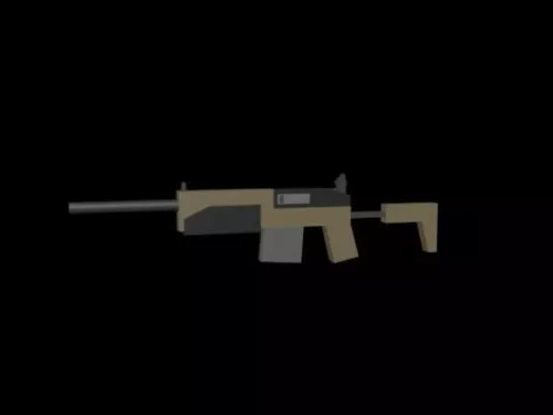 Automatic Shot Gun 3d model