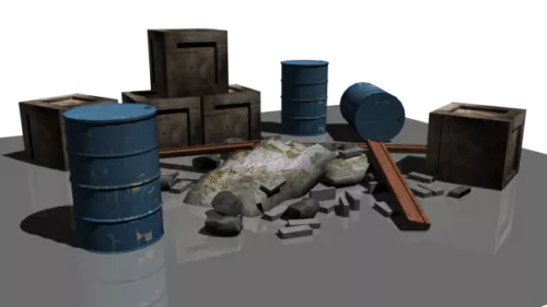 Moss Stone 3d model