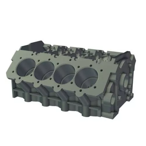 Winch Engine Part 3d model