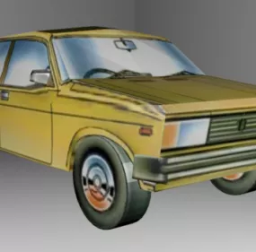 Vaz 2104 Car V1 3d model