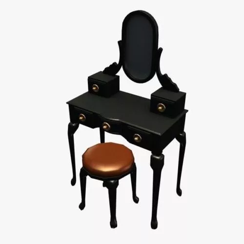 Classic Vanity 3d model Classic Vanity 3d model