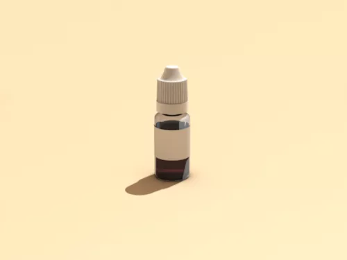 Stainless Steel Water Bottle 3d model