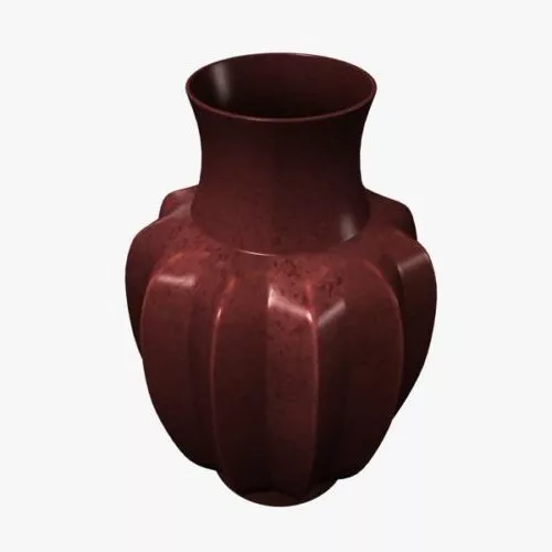 Vase Plant Lowpoly 3d model