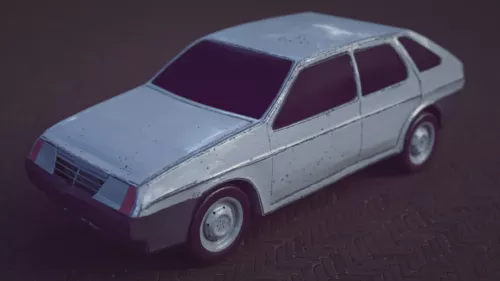 Vaz Car 2109 3d model Vaz Car 2109 3d model