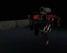 Vector Acp Robot 3d model