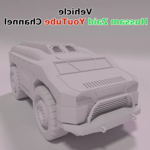 Sci-fi Vehicle Lowpoly 3d model Sci-fi Vehicle Lowpoly 3d model