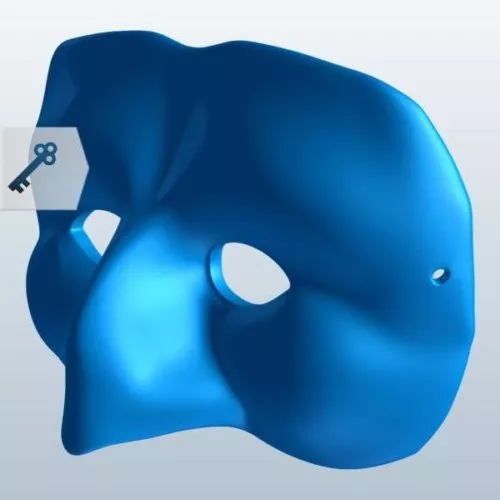 Venetian Mask 3d model Venetian Mask 3d model