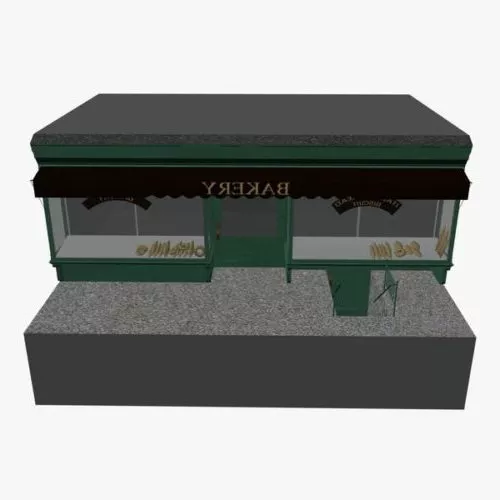 Crisscross Escalator Design 3d model
