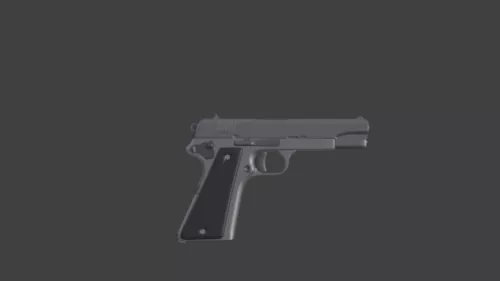 Mp5 Western Submachine Gun 3d model
