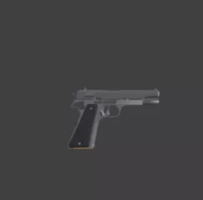 Vis Handgun 3d model