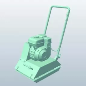Vibratory Plate Compactor Machine 3d model