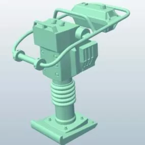Vibratory Rammer Machine 3d model