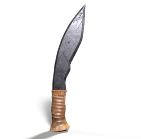 Vintage Viking Dagger 3d model