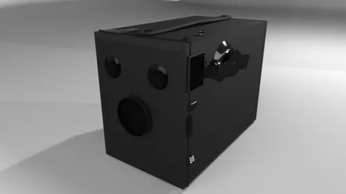 1920s Vintage Camera 3d model 1920s Vintage Camera 3d model
