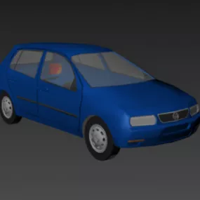 Volkswagen Polo Car 1995 3d model