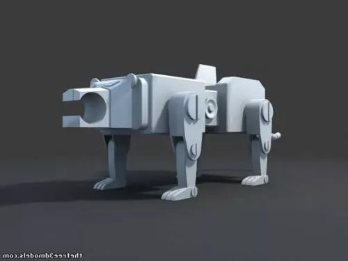 Bump Ball Robot 3d model
