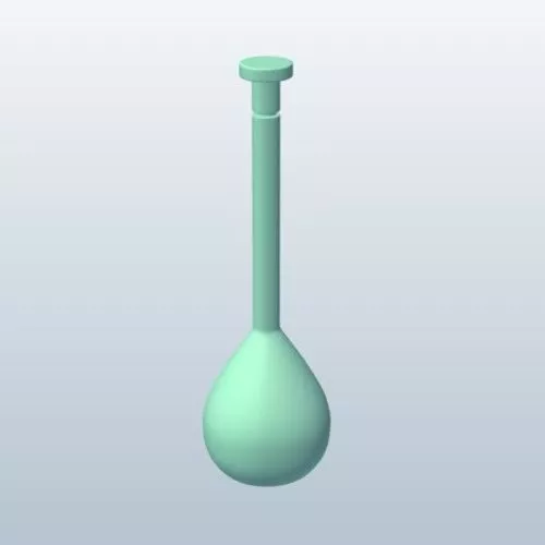 Stainless Steel Water Bottle 3d model