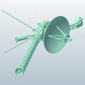 Voyager 2 Spaceship 3d model