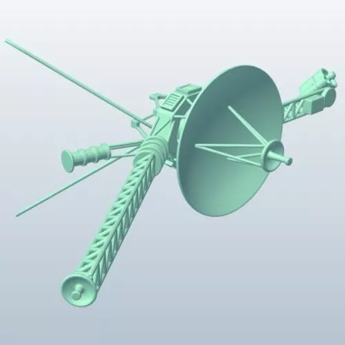Simple Spaceship 3d model